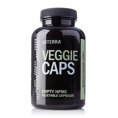 Veggie Caps / Пустые растительные капсулы для эфирных масел, 160 капсул