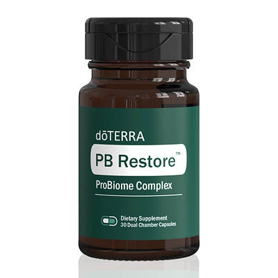 PB Restore ProBiome Complex / «Пи-Би Рестор», Комплекс пробиотиков и пребиотиков, 30 капсул