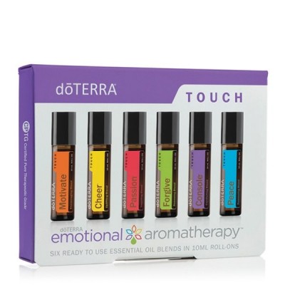 EMOTIONAL AROMATHERAPY TOUCH KIT/ набор из смесей эфирных масел в роллерах "Эмоциональная ароматерапия", 6 шт по 10 мл