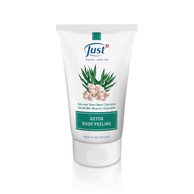 DETOX BODY PEELING пілінг для тіла СІЛЬ МЕРТВОГО МОРЯ / СПІРУЛІНА (150 мл)