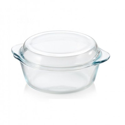 Ємність «PremiumGlass» (2л) з кришкою